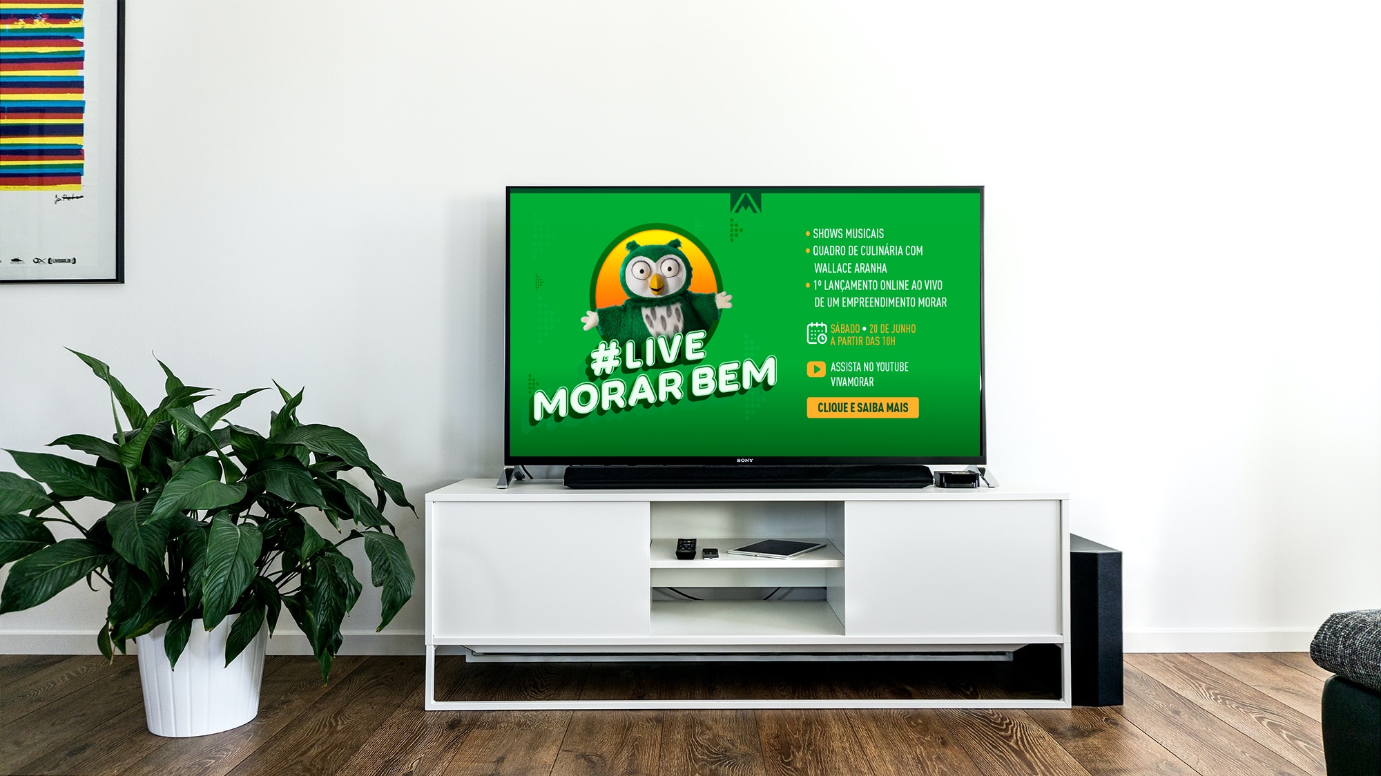 Como assistir a #LiveMorarBem