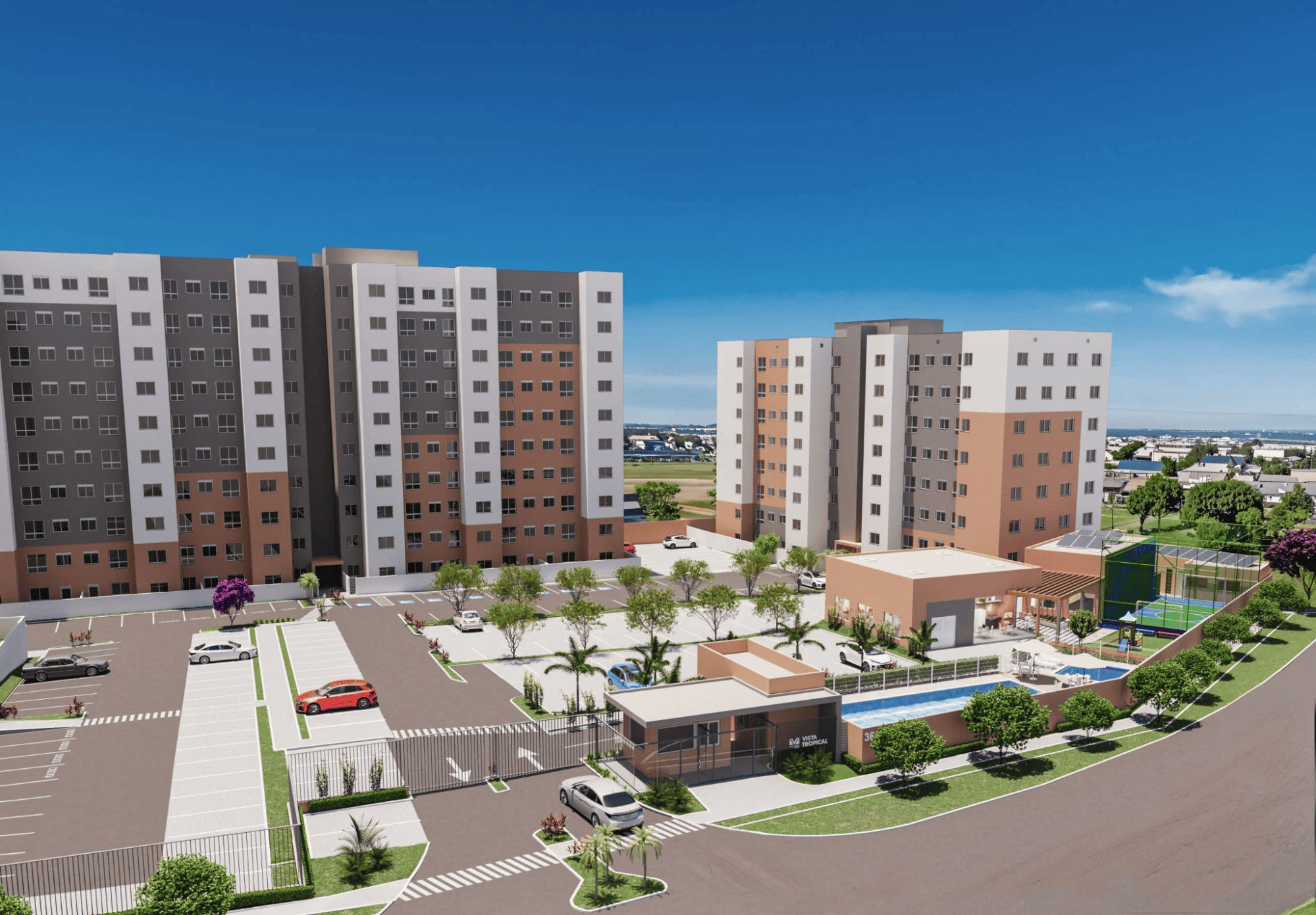 Vista Tropical: um condomínio fechado pensado para a rotina real